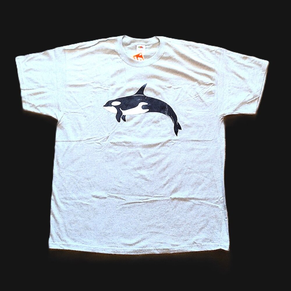 SNAP-ON 2011 ORLANDO Conference T-Shirt ~ ORCA WHALE ~ Gildan ~ 2XL ~ NEW W/Tags